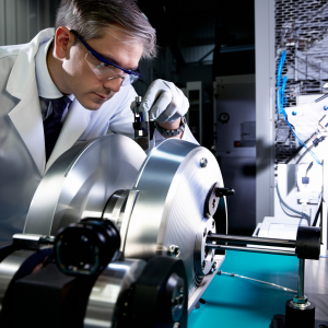 Engineer is selecting industrial instruments